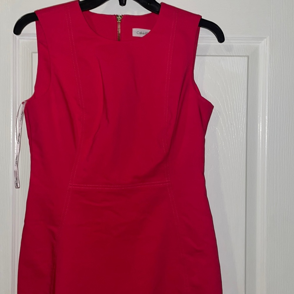 Calvin Klein Fuchsia Mini Dress
